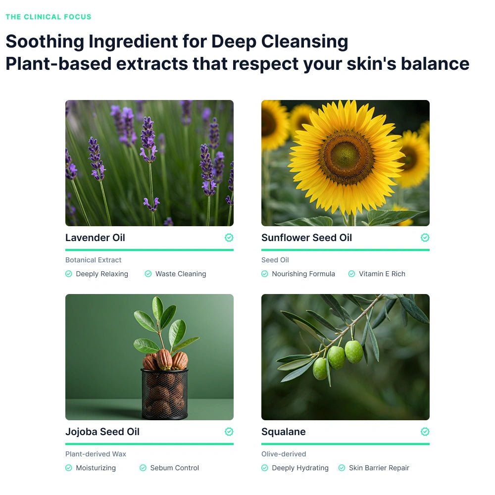 Clear Purifying Non Comedogenic Cleansing Oil - MEDI SECTION NO.M